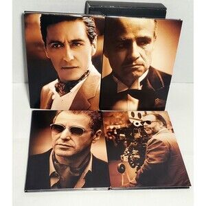 The Godfather DVD Collection Set Classic Mafia Films Coppola Paramount Gift